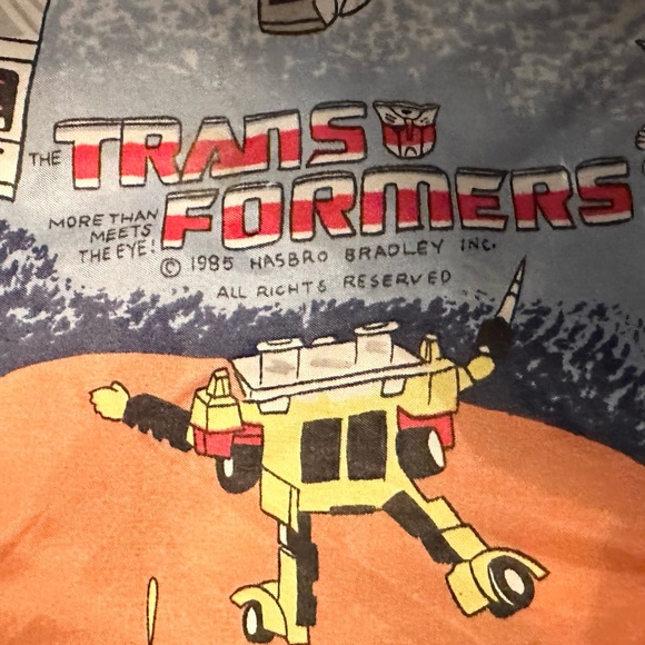 SOLD Transformers 1985 G1 Hide N Sleep Bed Tent Fort *Material/Fabric only - Picture 4 of 8